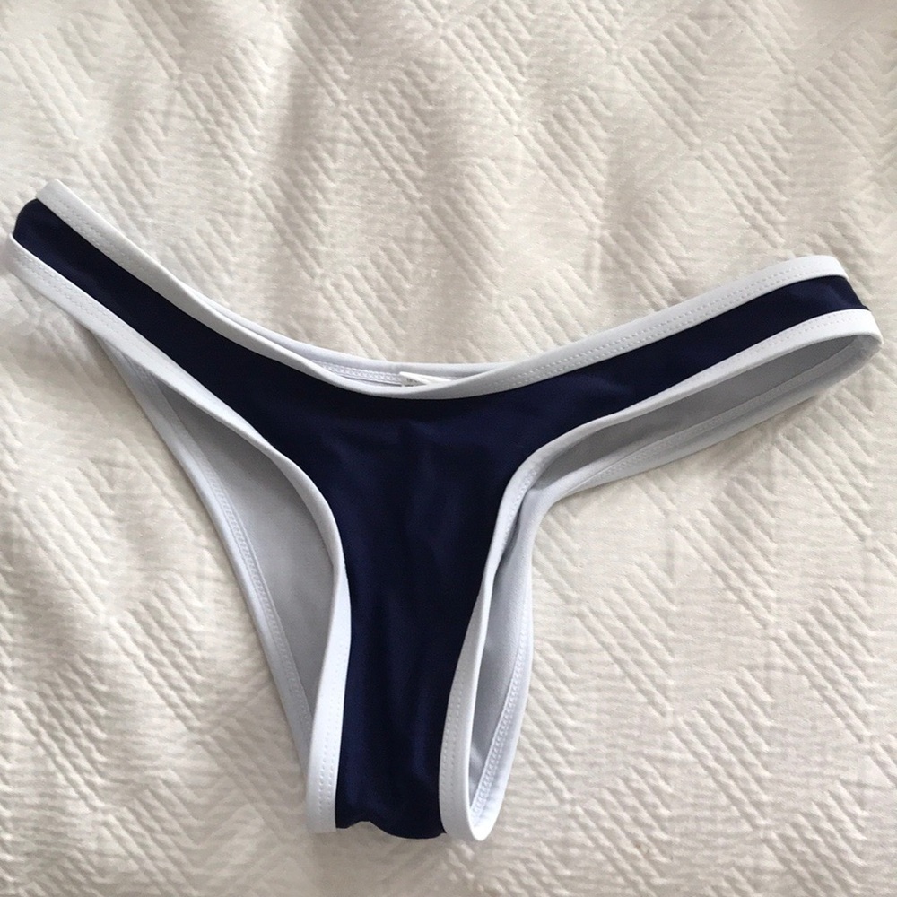 navy blue swimsuit bottoms
